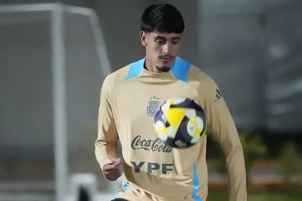 Mariano Troilo con la Selección Argentina. (Foto: @Argentina)