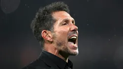 Diego Simeone, entrenador de Atlético de Madrid.