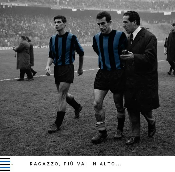 Helenio Herrera, el último DT argentino campeón de Champions. (Foto: @Inter)