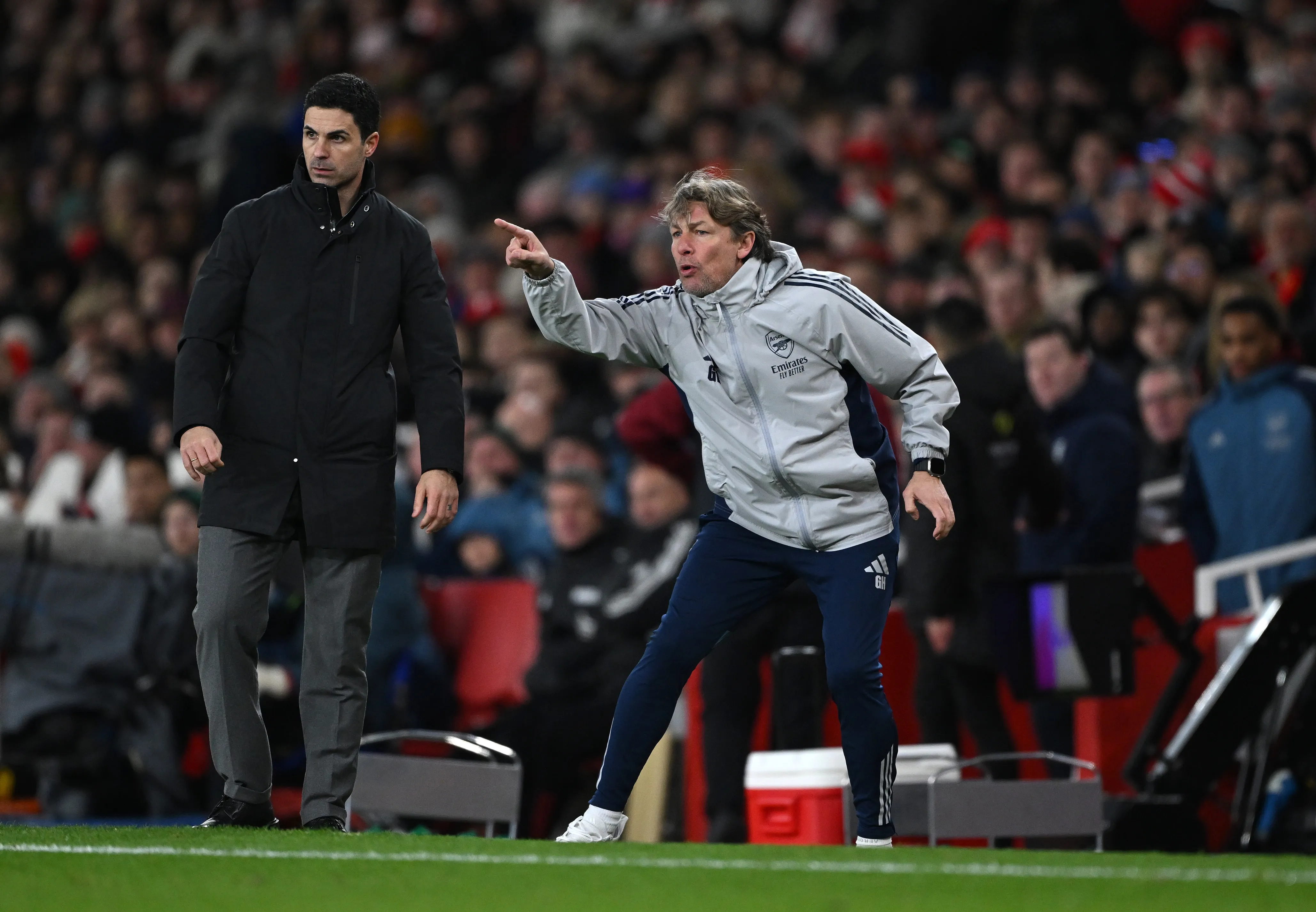 Heinze, en el cuerpo técnico de Arteta. (Foto: Getty)