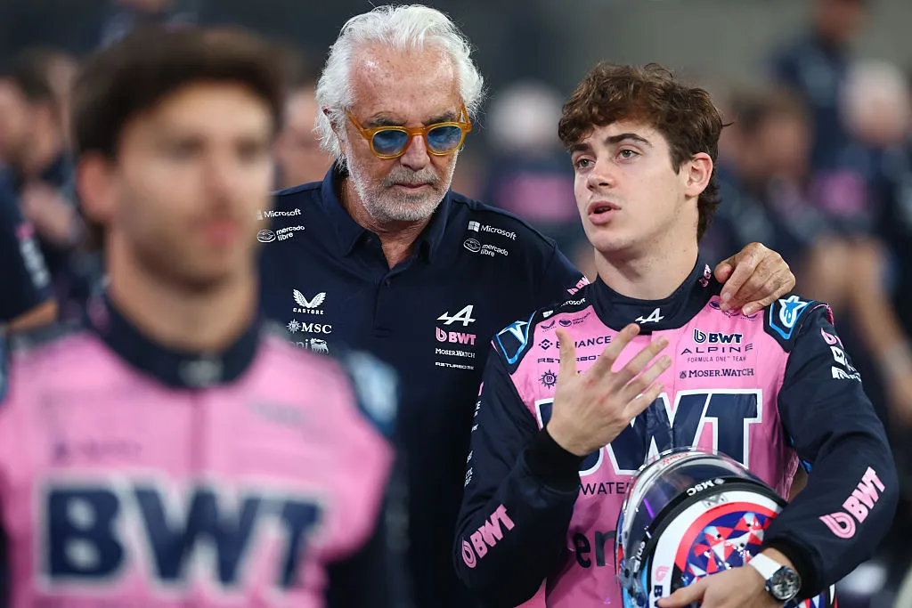 Briatore destacó su elección de Colapinto para Alpine. (Getty)
