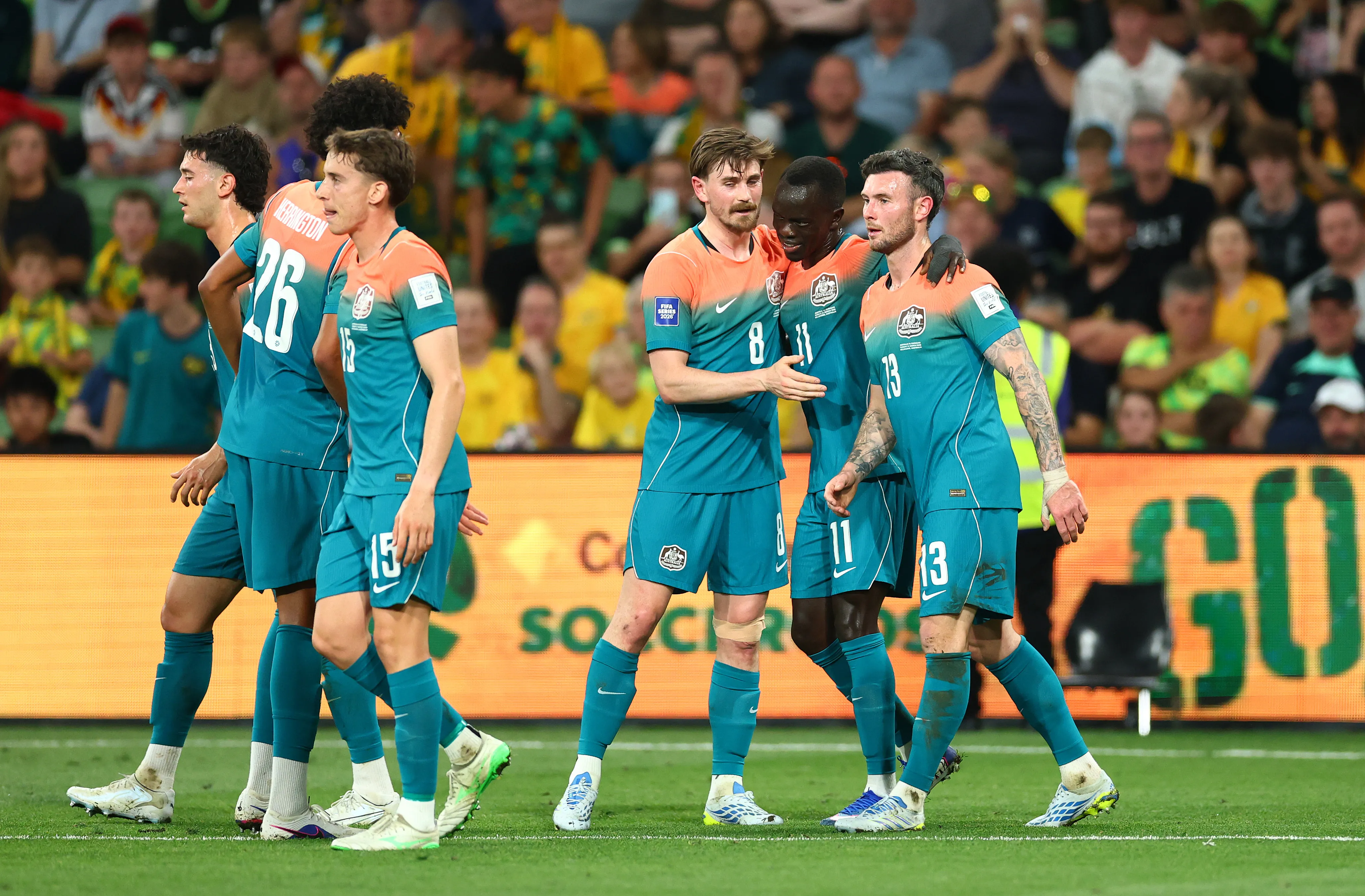 Australia en los amistosos de la fecha FIFA de marzo (Getty)