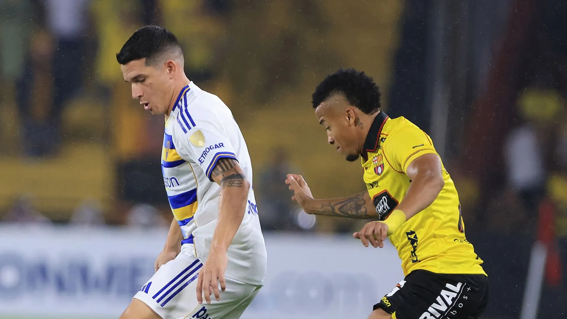 Boca visitó a Barcelona SC por la Copa Libertadores.