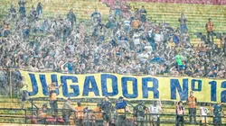 Los hinchas de Boca presentes en Ecuador.