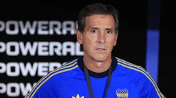 Claudio Úbeda, entrenador de Boca, en la derrota ante Barcelona.