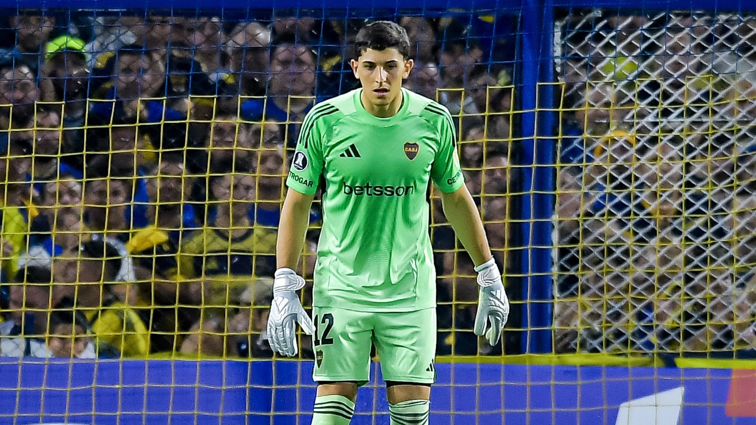 Leandro Brey, arquero de Boca.