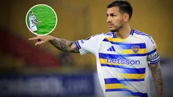Leandro Paredes se molestó con Weigandt.