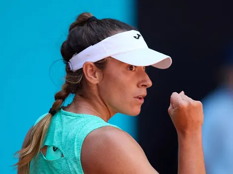 Solana Sierra ganó en su debut absoluto en Roma y un retiro la favorece en el cuadro