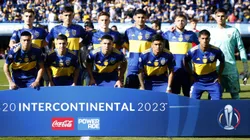 Solo Lautaro Di Lollo forma parte del plantel profesional del Boca Sub 20 que fue campeón de la Copa Intercontinental 2023.