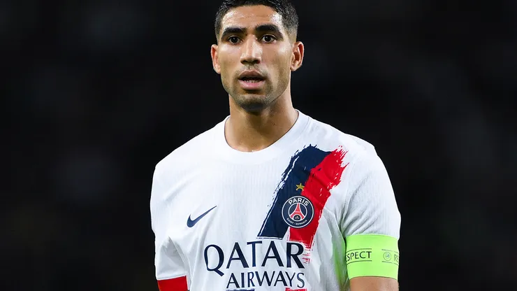 Achraf Hakimi, ausente en PSG vs. Bayern Múnich hoy