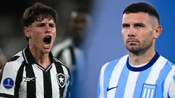 Botafogo y Racing se enfrentan por la Copa Sudamericana.