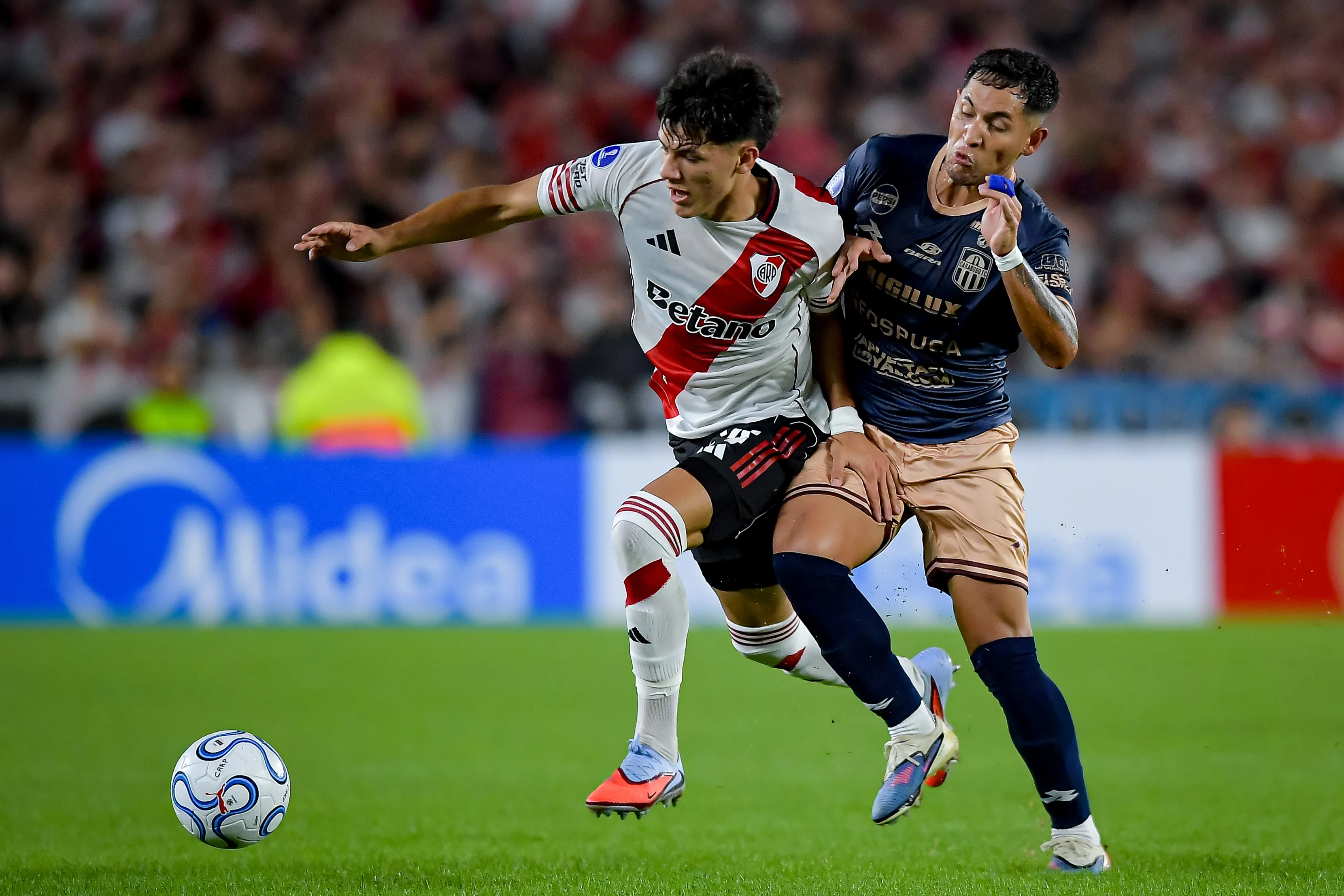 River superó a Carabobo en Núñez por la segunda jornada del Grupo H de la Sudamericana. (Foto: Getty).