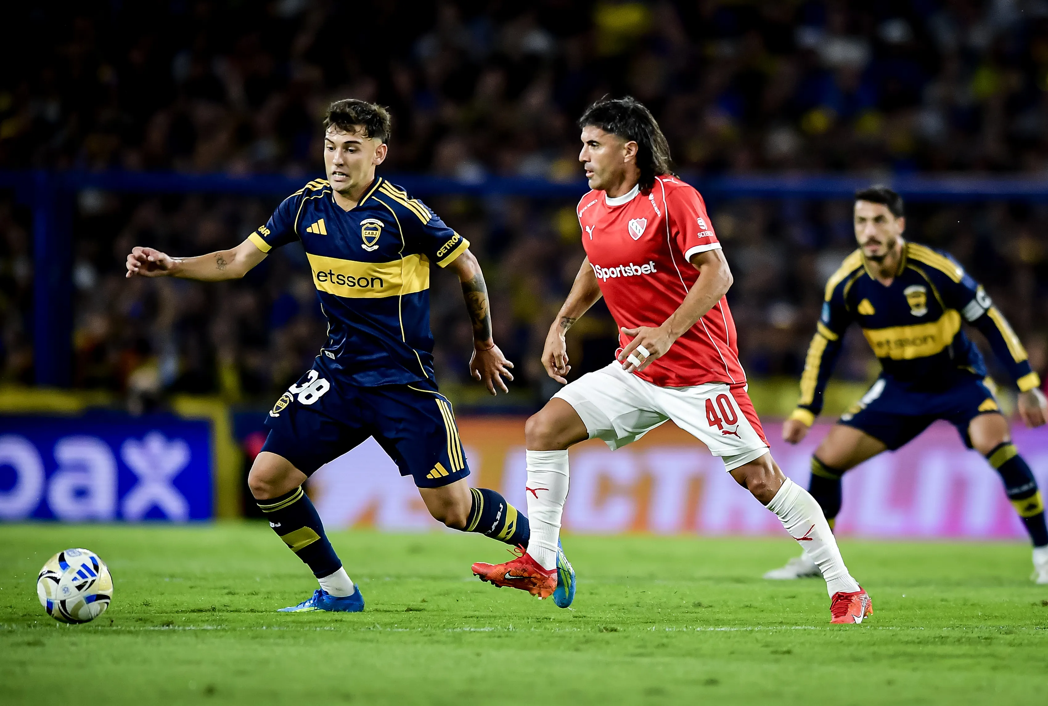 Camilo Rey Domenech, mediocampista de Boca. (Getty Images)