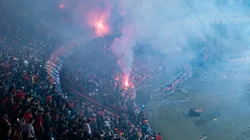DIM vs. Flamengo, interrumpido en Colombia.