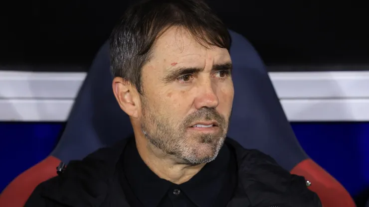 Eduardo Coudet, entrenador de River.