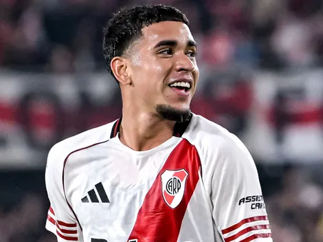 Kendry Páez y una reacción que trajo polémica entre los hinchas de River tras la expulsión de Beltrán