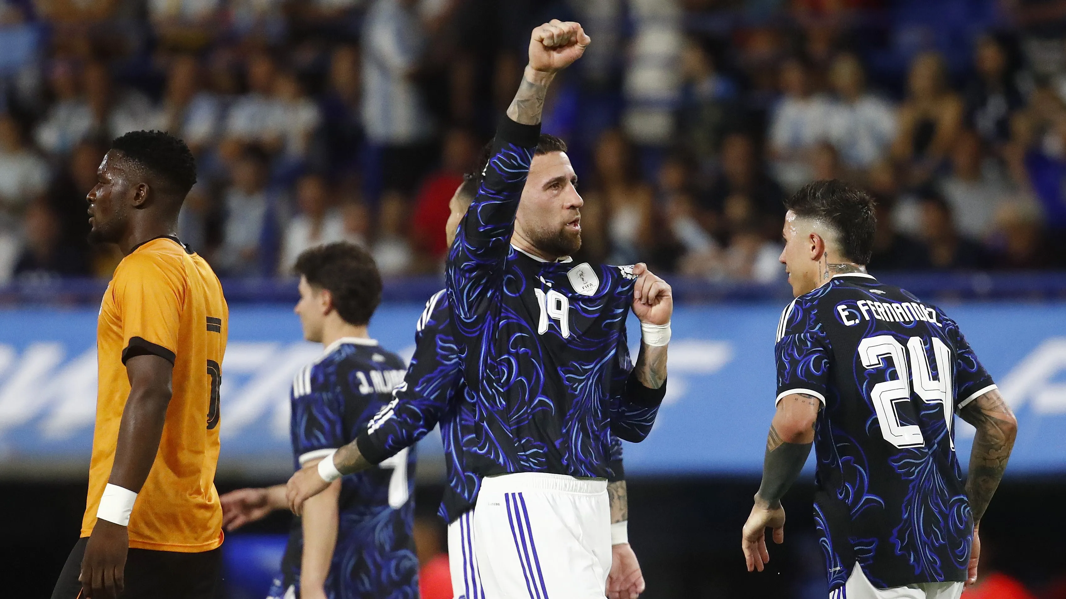 Otamendi va por su cuarto Mundial