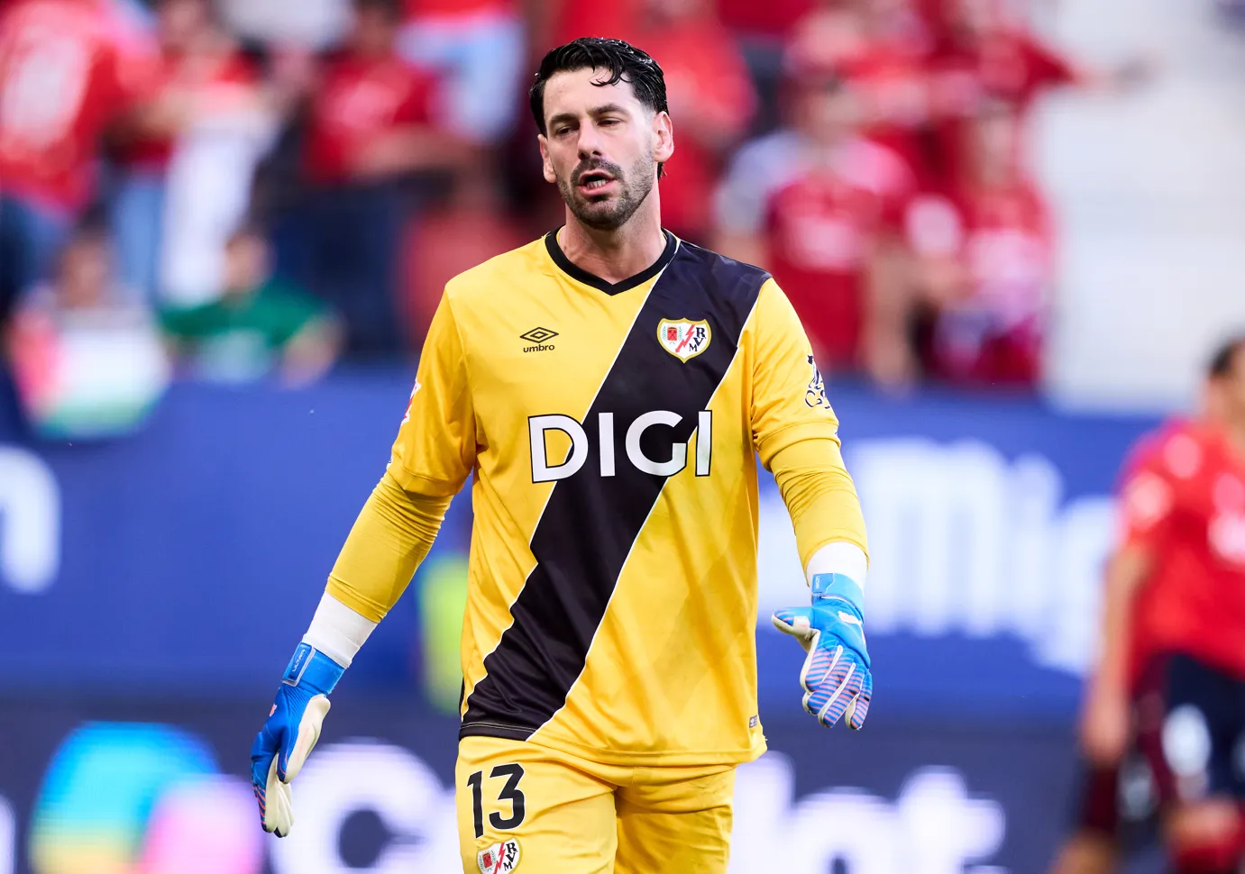 Augusto Batalla, arquero de Rayo Vallecano. (Foto: Getty).