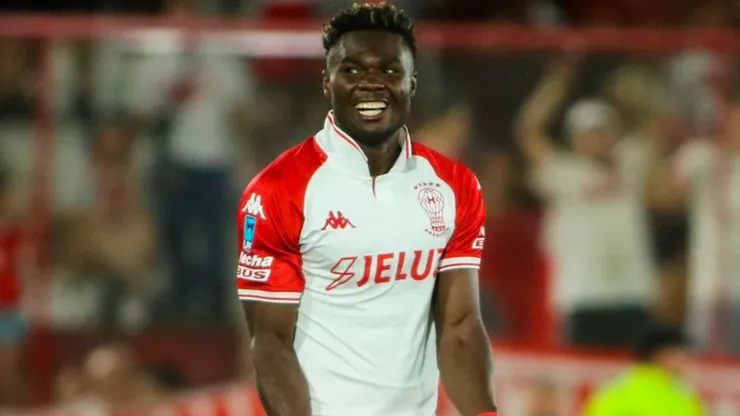 Jordy Caicedo, delantero ecuatoriano de Huracán.