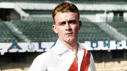 Alfredo Di Stéfano durante sus inicios como jugador en River.