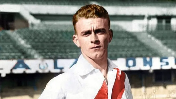 Alfredo Di Stéfano durante sus inicios como jugador en River.