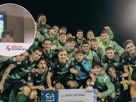 Banfield eliminó a San Martín (T) ante la atenta mirada de Gallardo