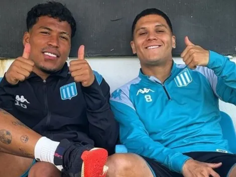 Roger Martínez, ilusionado con volver a Racing junto a Juanfer Quintero: “Va a ser prioridad”