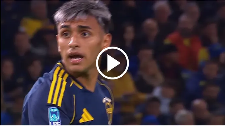 Milton Delgado se quejó con sus compañeros de Boca. (Captura TNT)