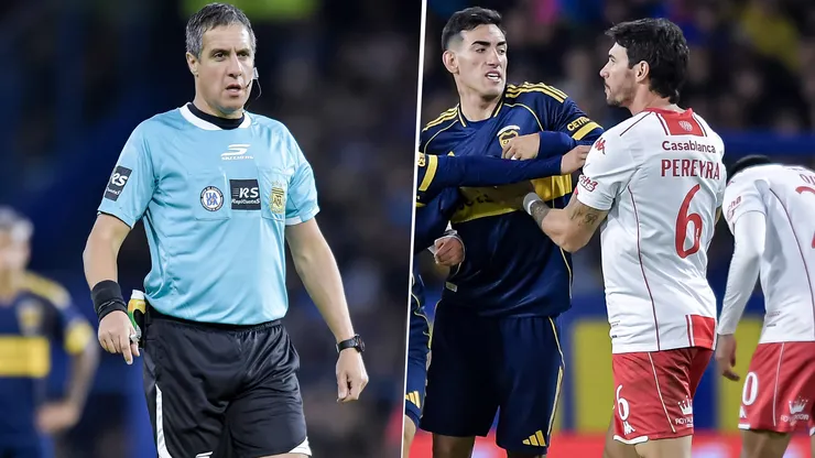 Fabio Pereyra dijo que Pablo Echavarría lo insultó y lo expulsó sin motivo en el Boca vs. Huracán.