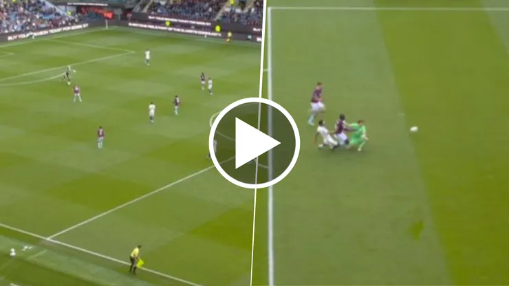 Dibu Martínez asistió a Ollie Watkins para lo que fue el transitorio 2 a 1 del Aston Villa vs. Burnley por la Premier League.