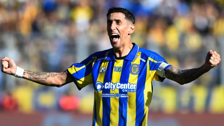 Ángel Di María, figura de Rosario Central.