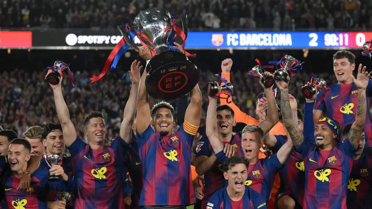 Barcelona es el nuevo campeón del fútbol español.