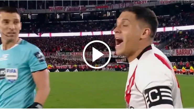Los gritos de Quintero a Acuña.