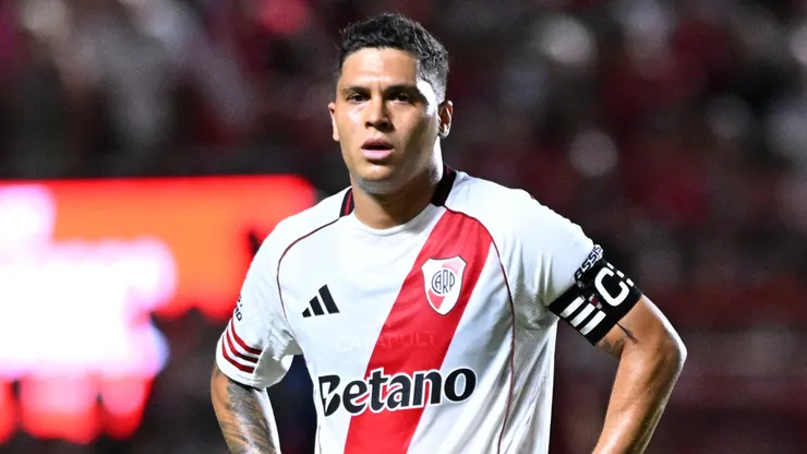 Juanfer Quintero, capitán de River.