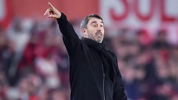 Eduardo Coudet, entrenador de River Plate.