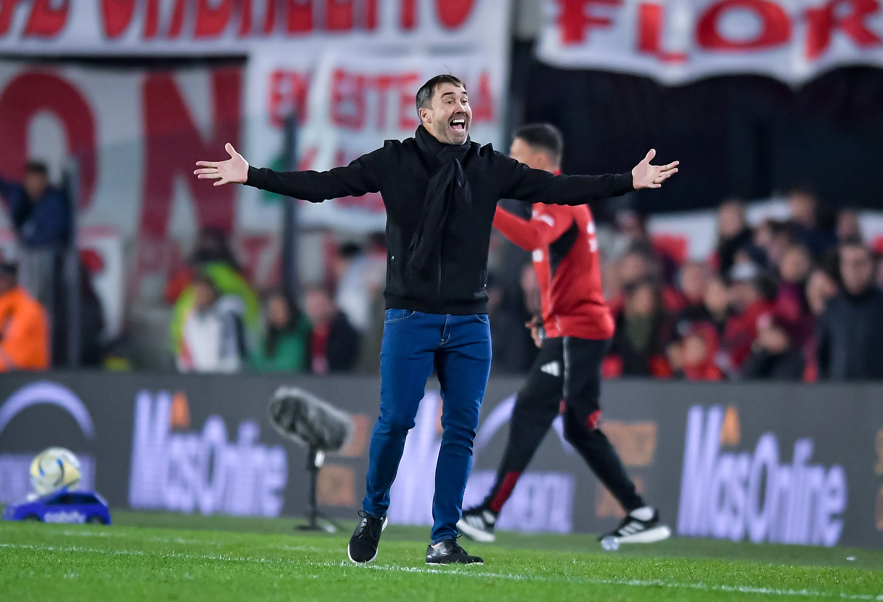 Eduardo Coudet, entrenador de River Plate. (Getty Images)