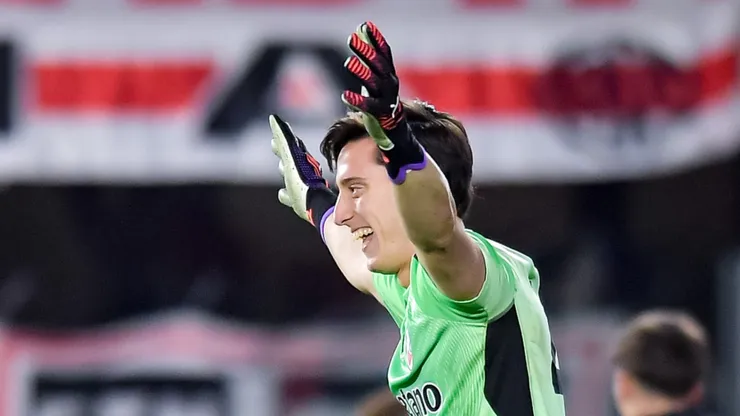 Santiago Beltrán, arquero de River.