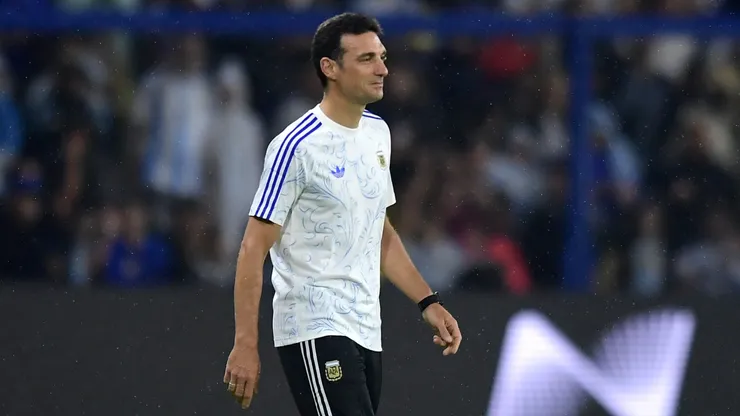 Lionel Scaloni, entrenador de la Selección Argentina.