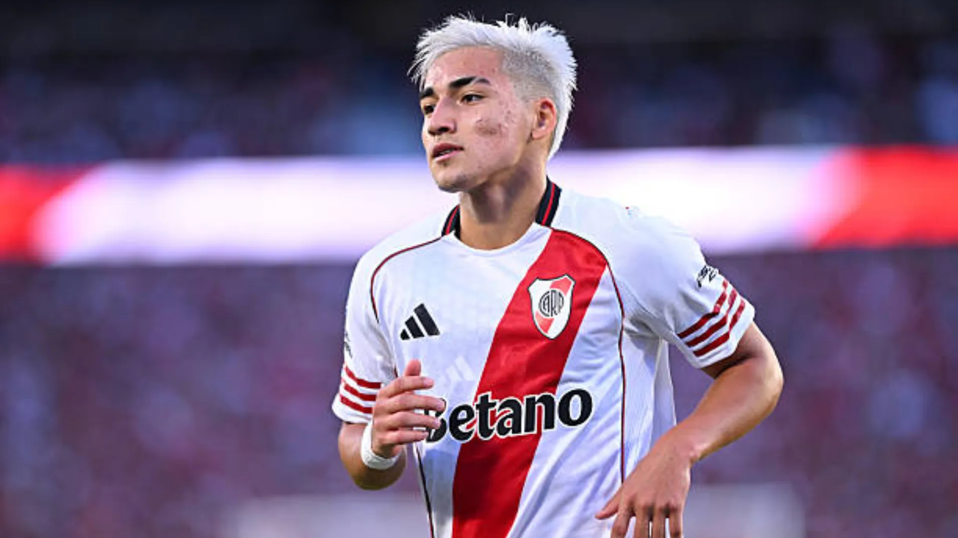 Ian Subiabre, delantero de River Plate. (Foto: Getty).
