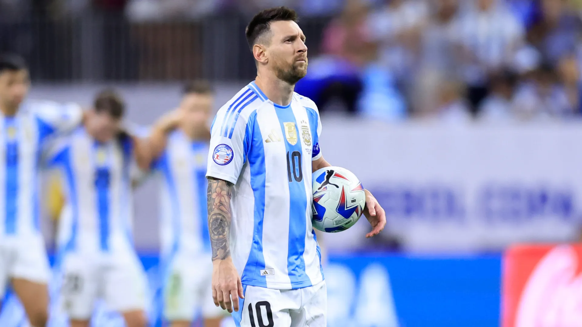 Lionel Messi en la Selección Argentina. (Getty Images)