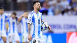 Lionel Messi en la Selección Argentina.