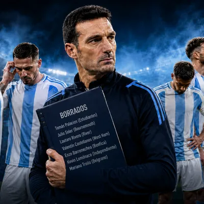 Se quedan sin Mundial: 7 borrados por Scaloni en la lista de la Selección Argentina
