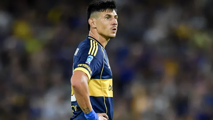 Adam Bareiro, delantero paraguayo de Boca Juniors.