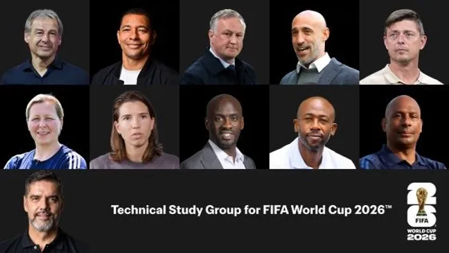 Los miembros del GET elegidos por la FIFA para el Mundial 2026.