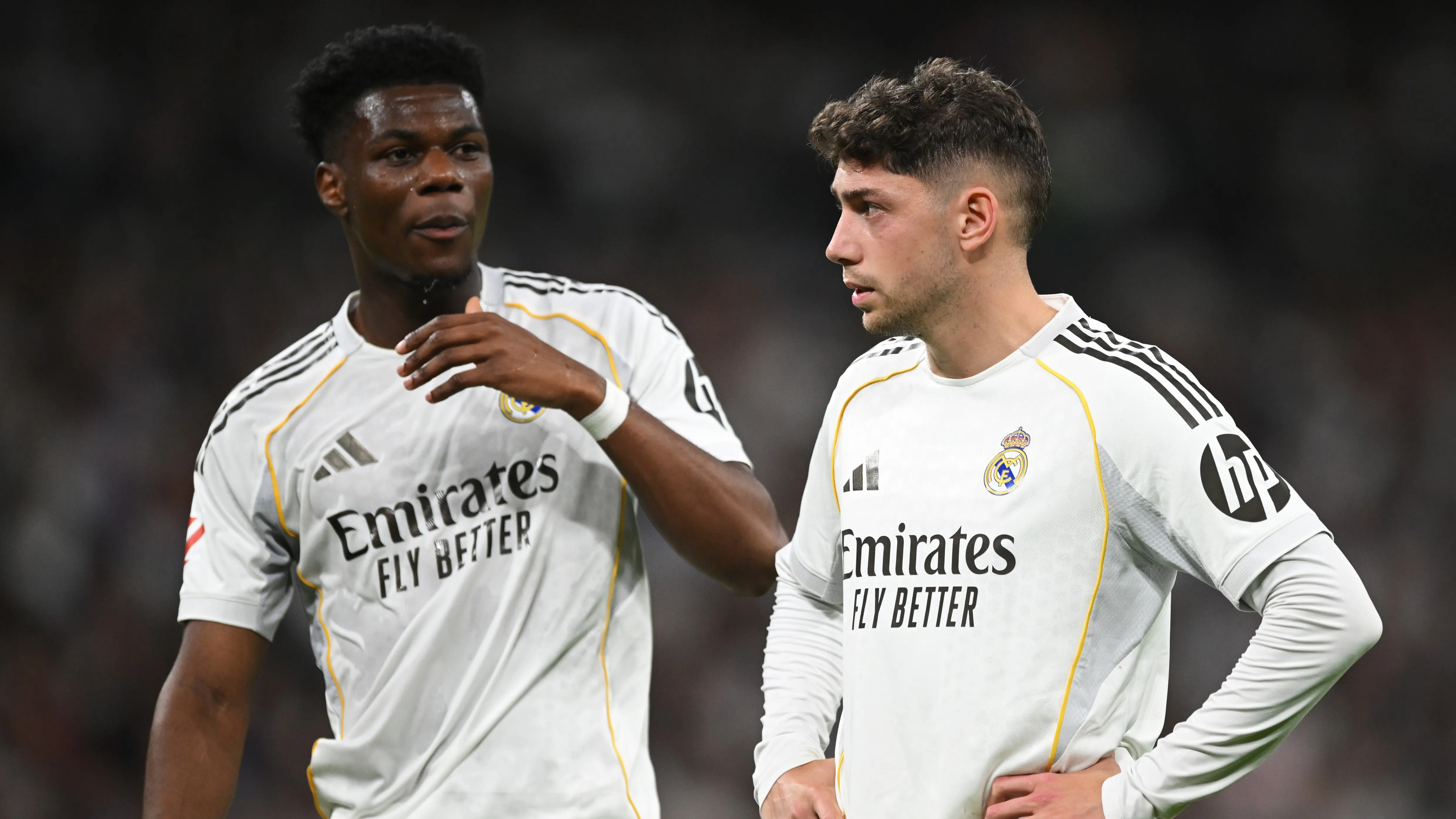 Tchouameni y Valverde, los protagonistas de un escándalo sin precedentes en el Madrid (Getty).