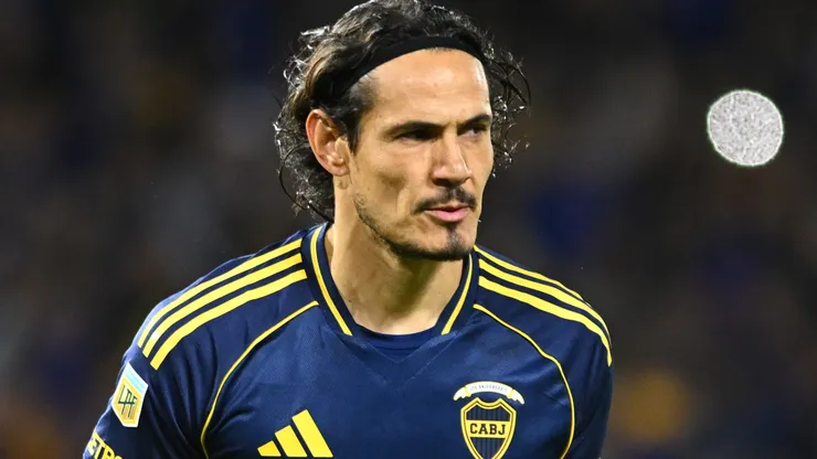 Edinson Cavani, delantero de Boca.