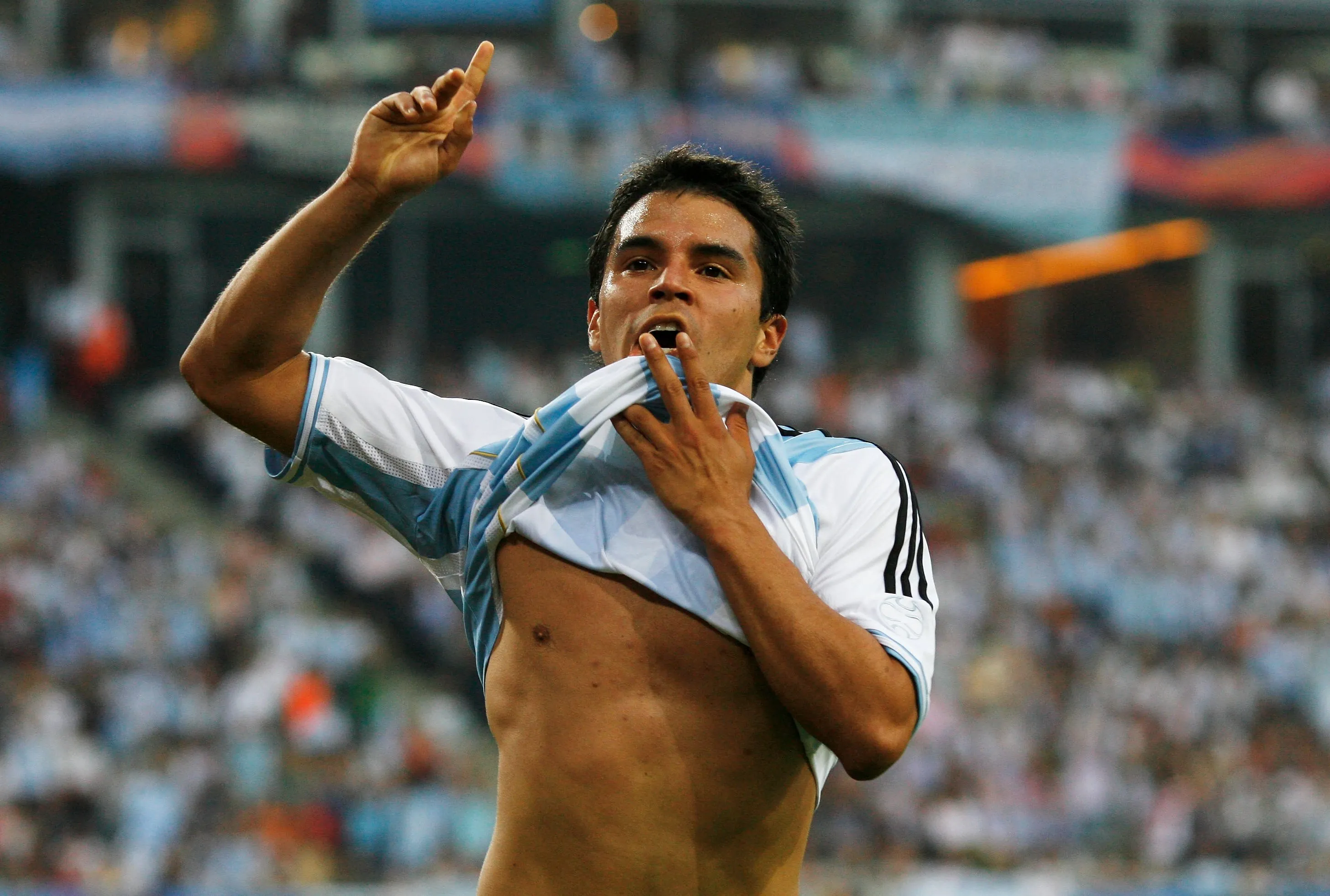 Javier Saviola en el Mundial 2006. (Foto: Getty).