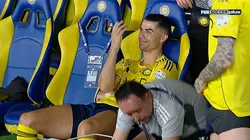 Cristiando Ronaldo no puede creer la manera en la que a Al Nassr se le escapó el título.