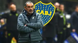 Maurizio Sarri, entrenador de la Lazio, dijo que sueña con dirigir a Boca.