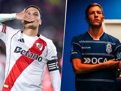 Las formaciones de River y Gimnasia, por los cuartos de final